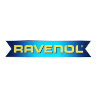 Наклейка RAVENOL градиент с обводкой 130x24 мм