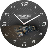 Часы настенные RAVENOL "Motorsport"