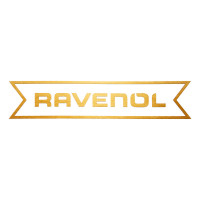 Наклейка RAVENOL золотая плоттер трафарет 130x24 мм