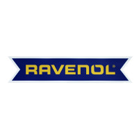 Наклейка RAVENOL цвет.желтый/синий с обводкой 250х51 мм