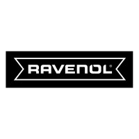Наклейка RAVENOL белая  (винил)