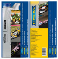 Буклет RAVENOL Масла для мотоциклов, скутеров, картингов
