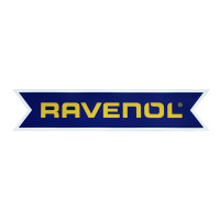 Наклейка RAVENOL цвет.желтый/синий с обводкой 300х61 мм